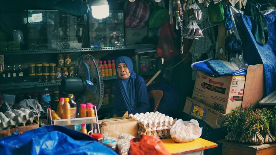 Tủ thịt cá sạch sẽ